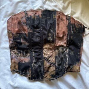 Multicolor Corset Top
